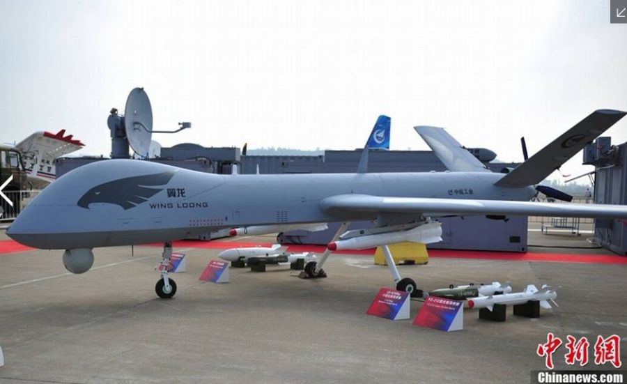 Wing-Loong II Drone unveiled on Beijing Aviation Exhibition