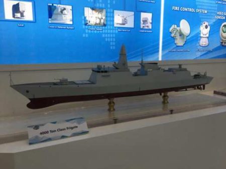 Type 054B frigate of 32-tube and 5000-ton to exceed Type 26